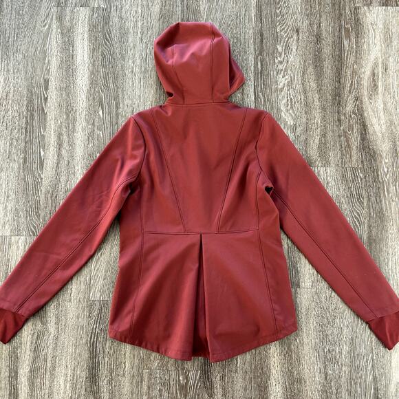 Mondetta Outdoor Project Adventure Dark Orchid Jacket Hooded Softshell S/P VGUC - Picture 12 of 13